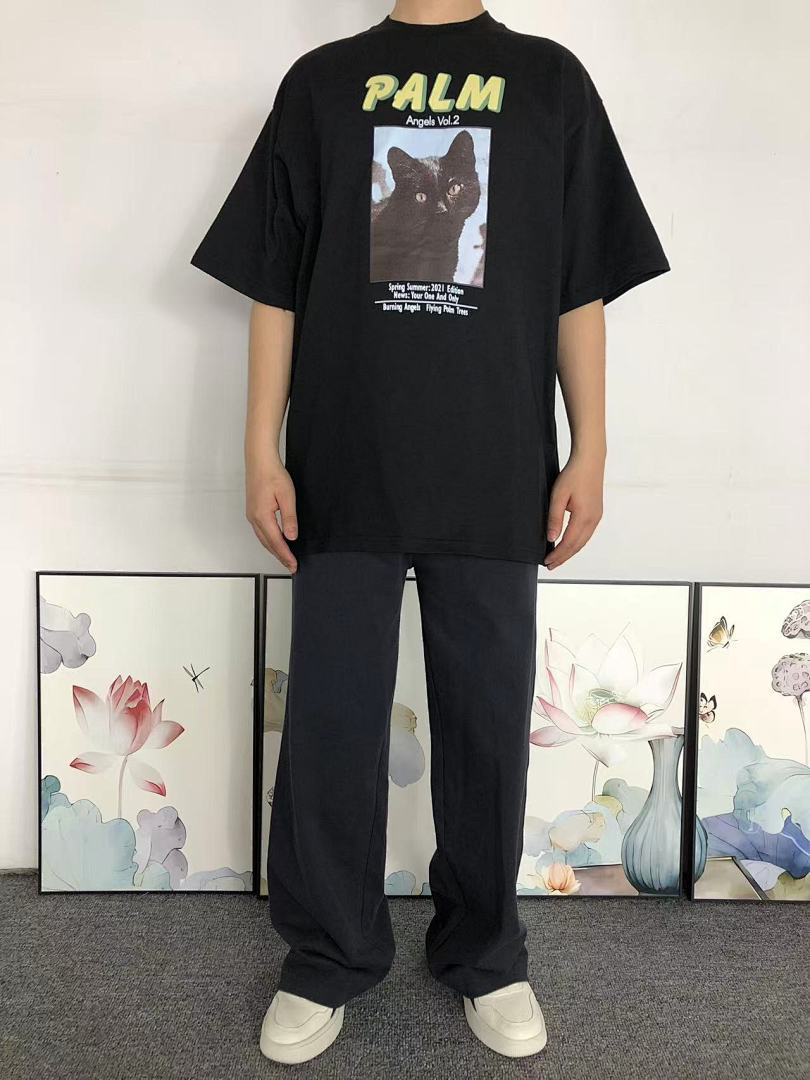 Palm Angels 78 PALM ANGELS T-SHIRT 41060928121 (Im 170Cm 60Kg I Wear Size L In The Phot) - Image 3