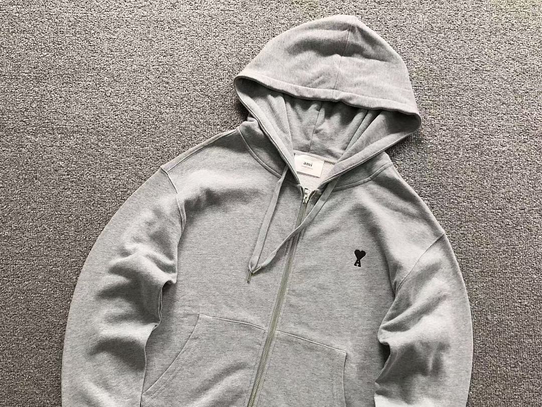 AMI 178 AMI HOODIE 32072904125 (Im 170Cm 60Kg I Wear Size M In The Phot) - Image 9