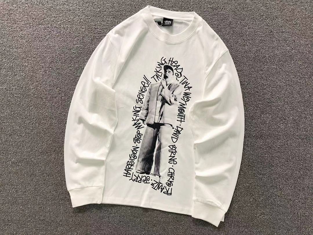 Stussy 158 STUSSY LONG SLEEVED 22041320001 (Im 170Cm 60Kg I Wear Size M In The Phot) - Image 7