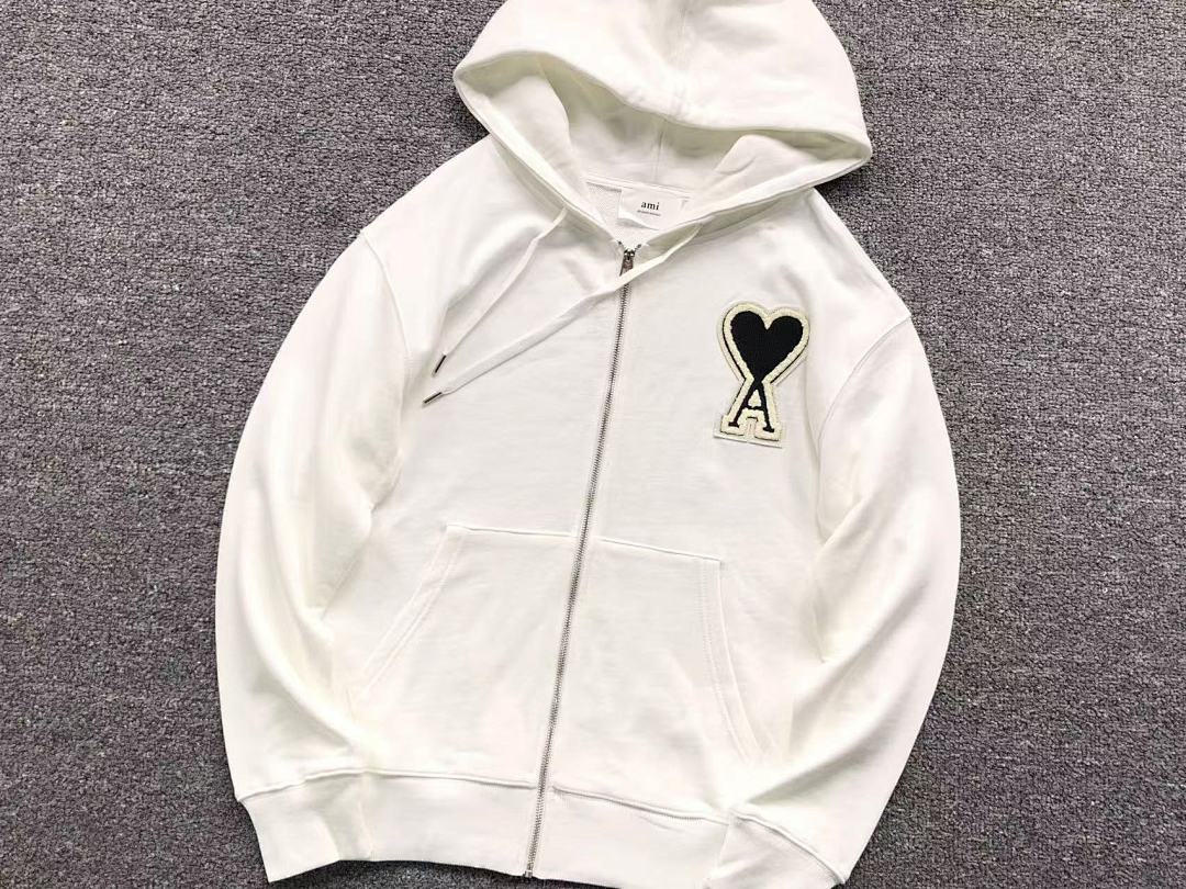 AMI 125 AMI HOODIE 57281188 (Im 170Cm 60Kg I Wear Size M In The Phot) - Image 11
