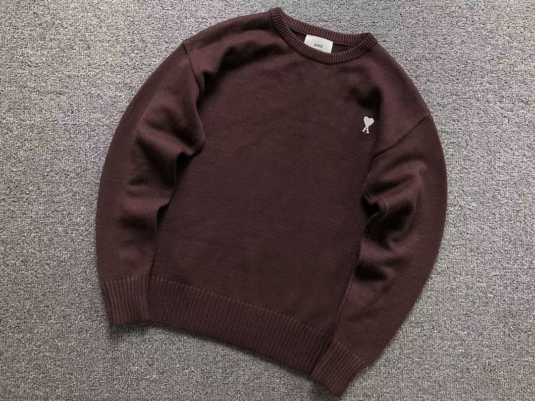 AMI 158 AMI SWEATER 21101110125 (Im 170Cm 60Kg I Wear Size S In The Phot) - Image 35