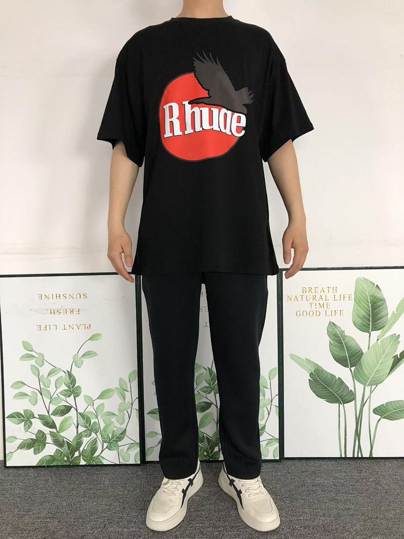 Rhude 95 RHUDE T-SHIRT 213040221 (Im 170Cm 55Kg I Wear Size S In The Phot) - Image 3