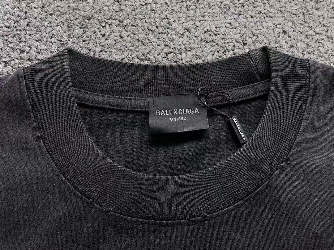 Balenciaga 128 B⭐L⭐⭐⭐IA⭐A T-SHIRT 5252505147 (Im 170Cm 60Kg I Wear Size L In The Phot) - Image 23