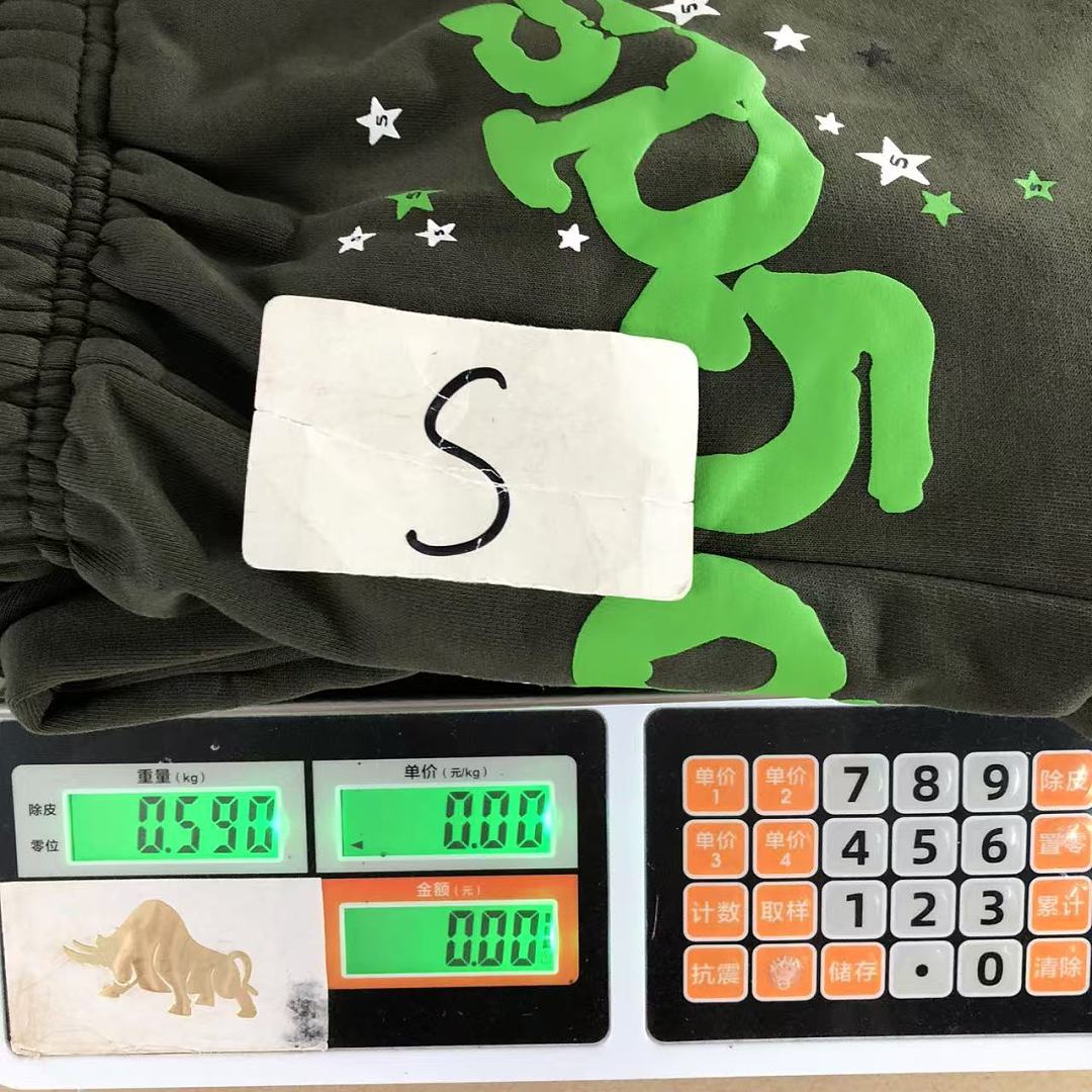 Sp5der TROUSERS 185 SP5DER HOODIE - Image 43