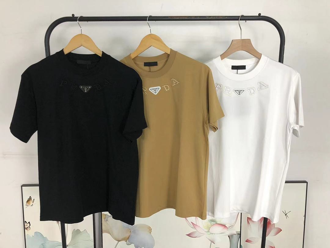 Prada 125 P⭐A⭐A T-SHIRT 2208021715 (Im 170Cm 60Kg I Wear Size S In The Phot) - Image 24