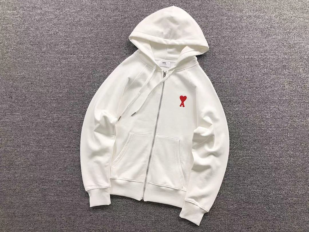 AMI 218 AMI HOODIE 412161521 (Im 170Cm 57Kg I Wear Size S In The Phot) - Image 7
