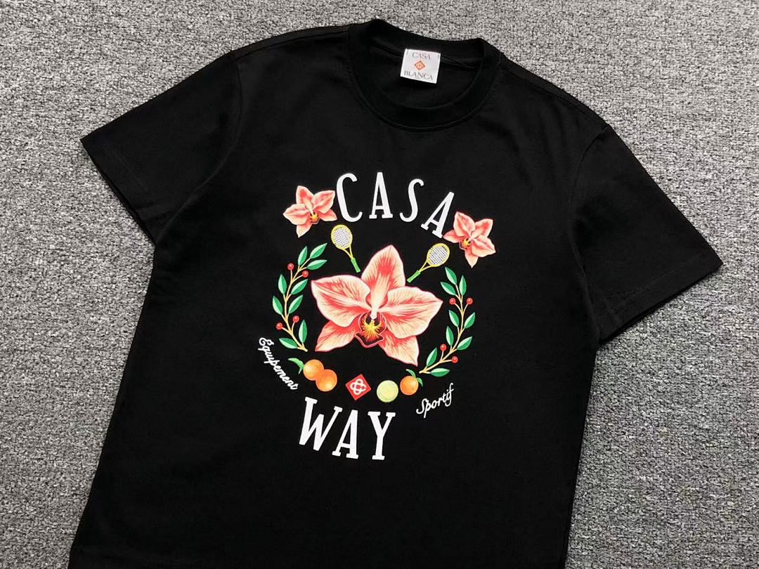 Casablanca 85 CASABLANCA T-SHIRT 1112050832 (Im 170Cm 60Kg I Wear Size M In The Phot) - Image 9