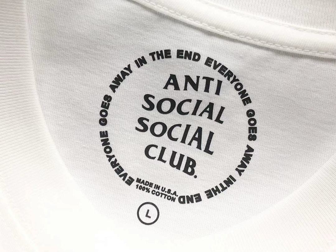Christian Louboutin 85 ANTI SOCIAL CLUB T-SHIRT 3109030202 (Im 170Cm 60Kg I Wear Size L In The Phot) - Image 22