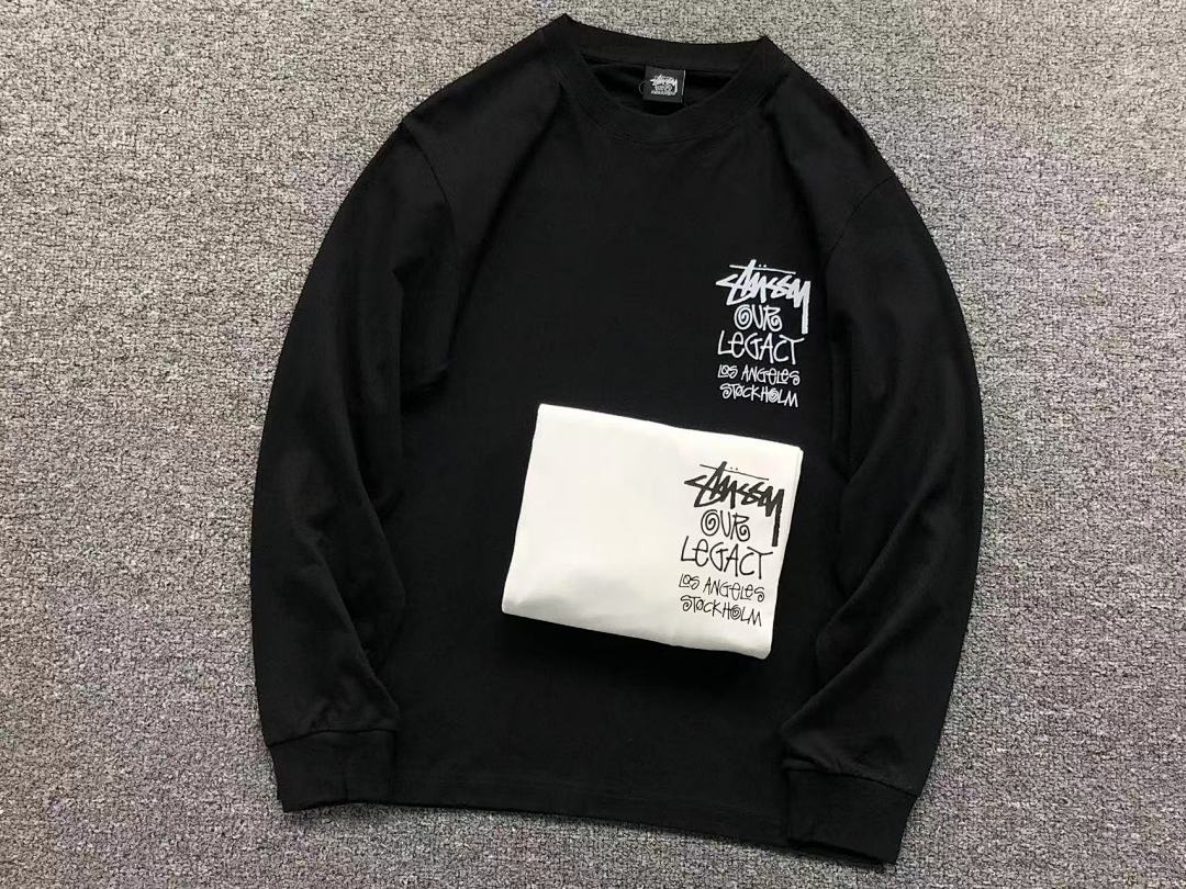 Stussy 115 STUSSY LONG SLEEVED 21101618125 (Im 170Cm 60Kg I Wear Size M In The Phot) - Image 16