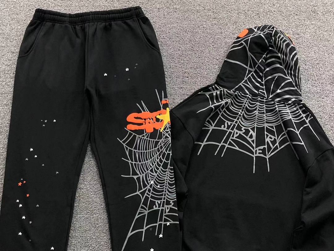 Sp5der TROUSERS 125 SP5DER HOODIE - Image 7