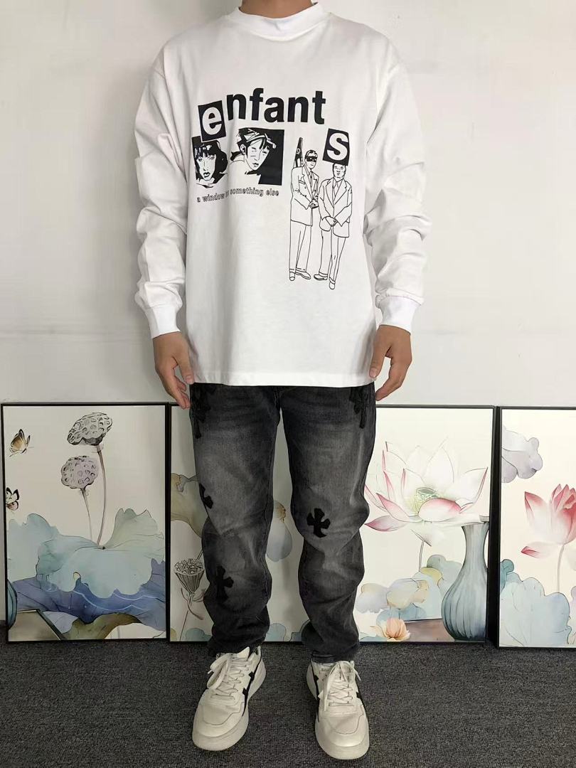 Chanel 98 ENFANTS RICHES DEPRIMES LONG SLEEVED 5211254162 (Im 170Cm 60Kg I Wear Size S In The Phot) - Image 3