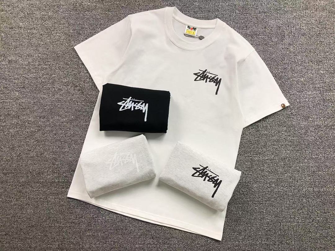 Bape 85 BAPE STUSSY T-SHIRT 4105172198 (Im 170Cm 60Kg I Wear Size S In The Phot) - Image 22