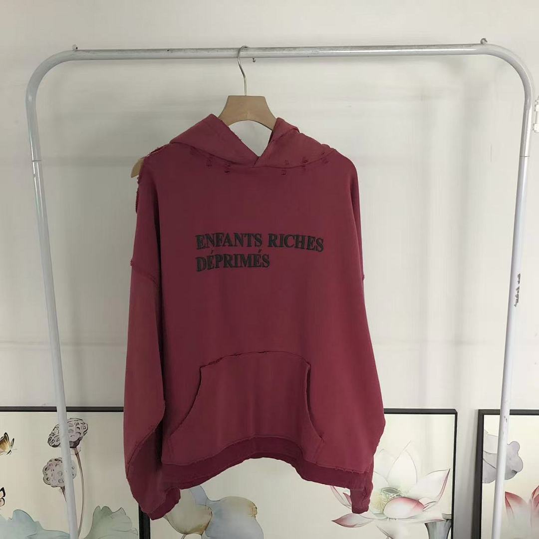 Chanel 225 ENFANTS RICHES DEPRIMES HOODIE 1109180899 (Im 170Cm 60Kg I Wear Size L In The Phot) - Image 16