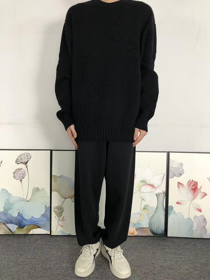 Comme des Garcons 208 C⭐⭐OME HE⭐⭐TS SWEATER 42030202156 (Im 172Cm 55Kg I Wear Size S In The Phot) - Image 3