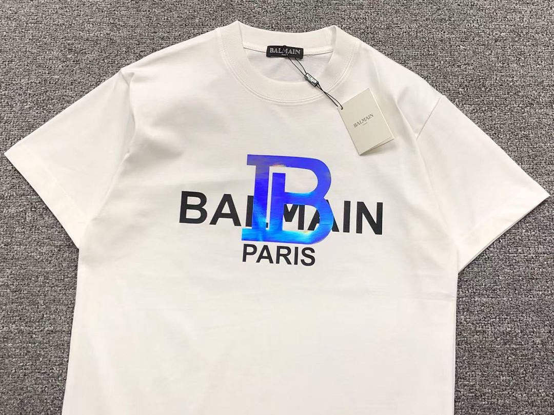Balmain 95 BALMAIN T-SHIRT 502172281 (Im 170Cm 57Kg I Wear Size S In The Phot) - Image 11
