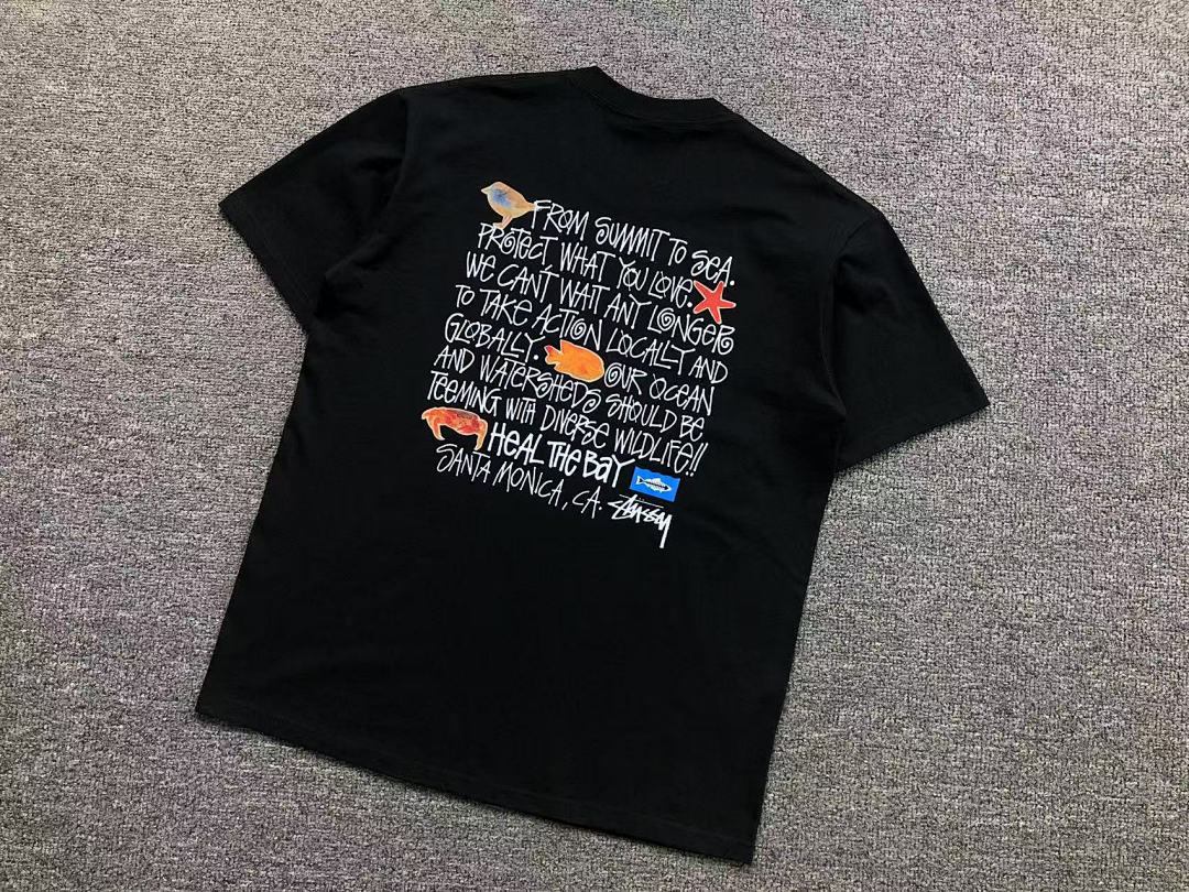 Stussy 85 STUSSY T-SHIRT 3104110631 (Im 170Cm 60Kg I Wear Size L In The Phot) - Image 14