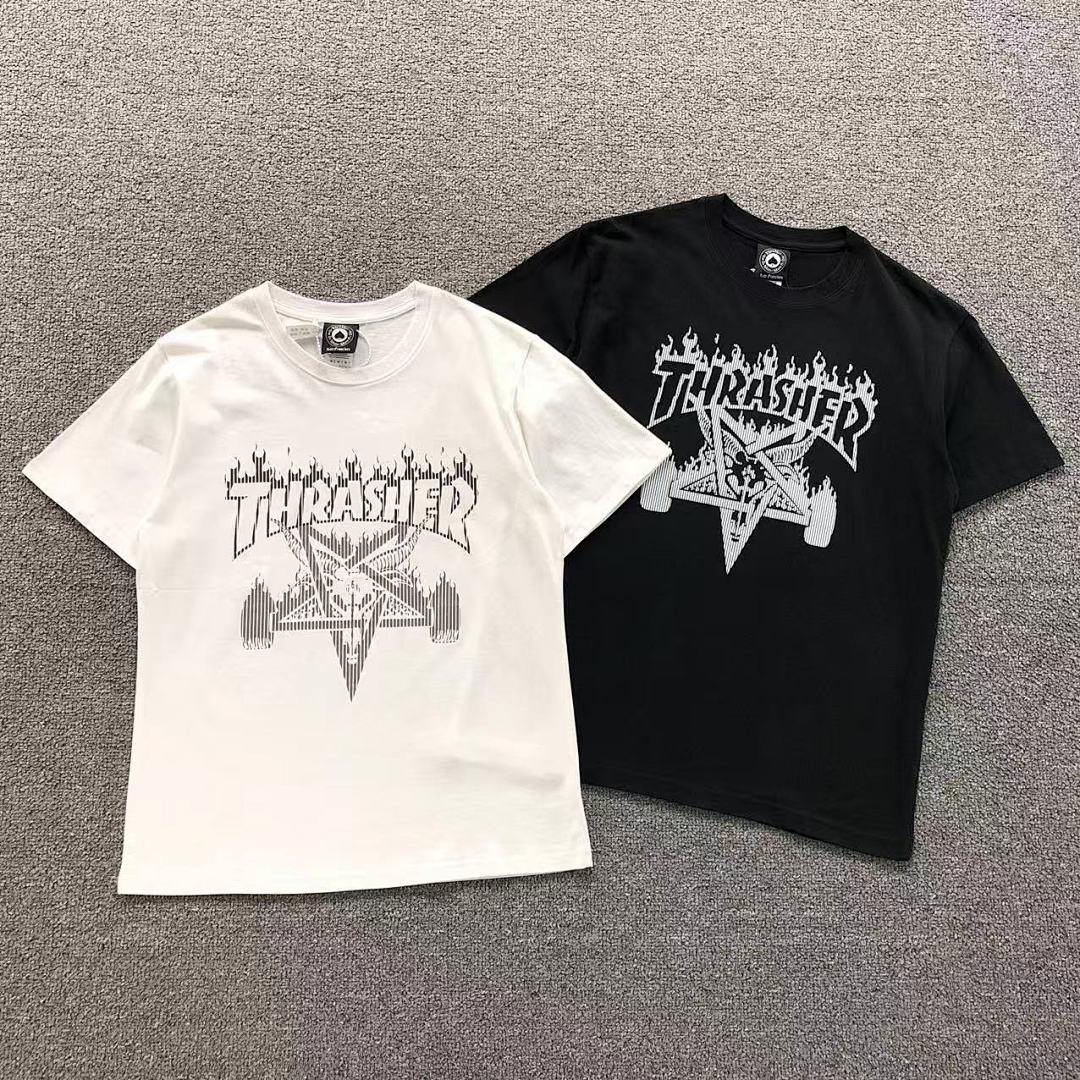 Thrasher 68 THRASHER T-SHIRT 41060905121 (Im 170Cm 60Kg I Wear Size M In The Phot)