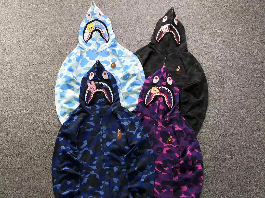 Bape 305 BAPE HOODIE 3205200311 (Im 170Cm 60Kg I Wear Size M In The Phot) - Image 6