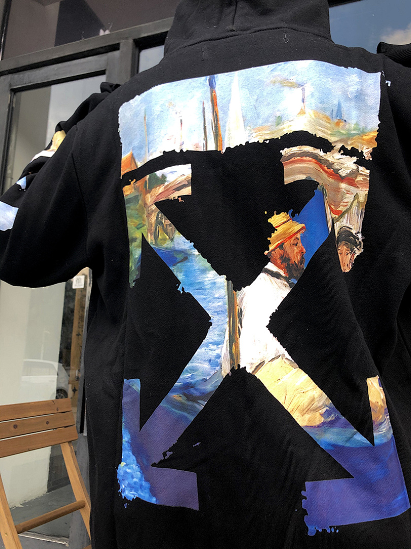 Off-White 135 OFF-WHITE (WHITE HOODIE) - Image 39