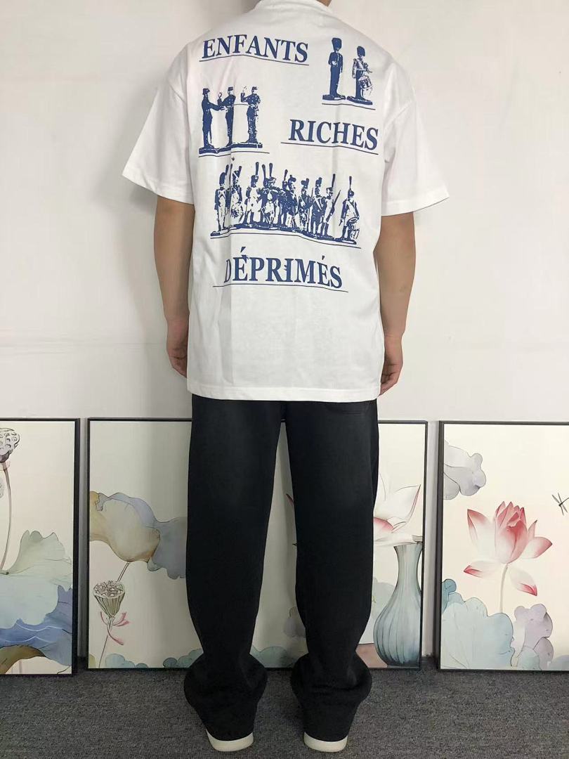 Chanel 85 ENFANTS RICHES DEPRIMES T-SHIRT 42012426162 (Im 170Cm 55Kg I Wear Size S In The Phot) - Image 4