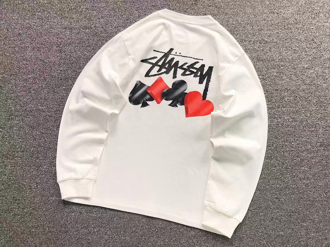 Stussy 158 STUSSY LONG SLEEVED 22041325001 (Im 170Cm 60Kg I Wear Size M In The Phot) - Image 8