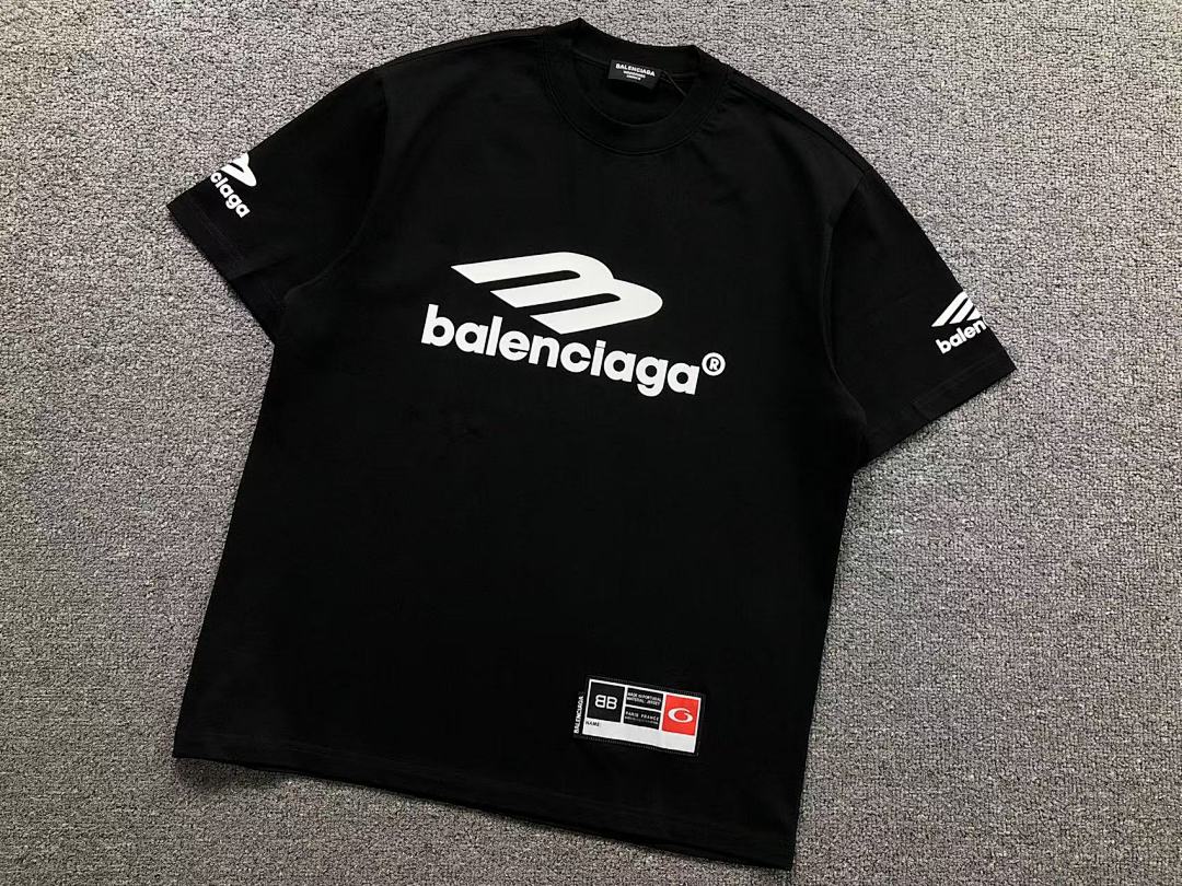 Balenciaga 165 B⭐L⭐⭐⭐IA⭐A T-SHIRT 2203181705 (Im 170Cm 60Kg I Wear Size M In The Phot) - Image 10