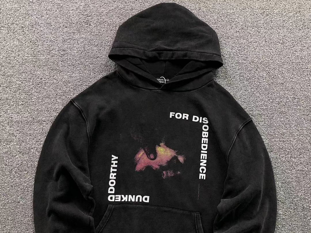 Chanel 135 ENFANTS RICHES DEPRIMES HOODIE 580702117 (Im 170Cm 60Kg I Wear Size S In The Phot) - Image 12