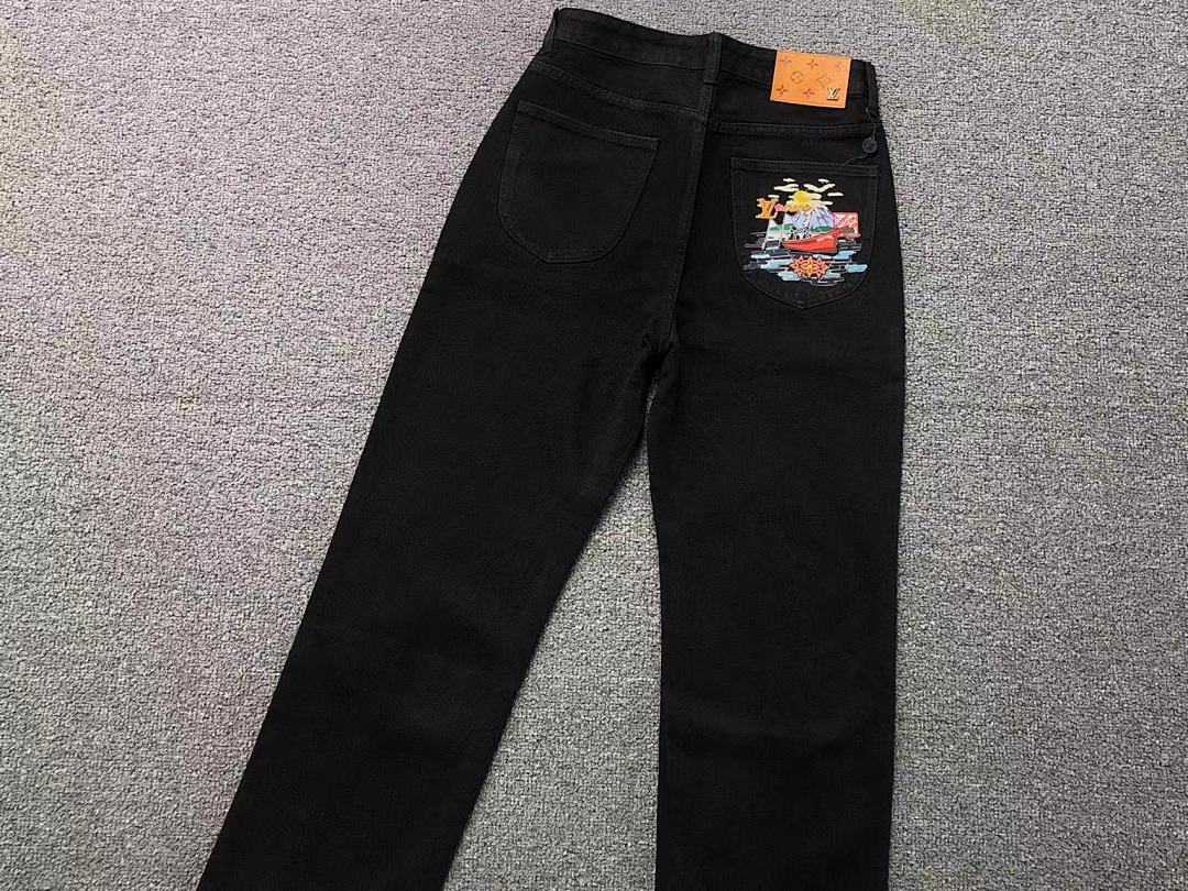 Louis Vuitton 208 L⭐ TROUSERS 2201234217 (Im 170Cm 60Kg I Wear Size 28 In The Phot) - Image 15