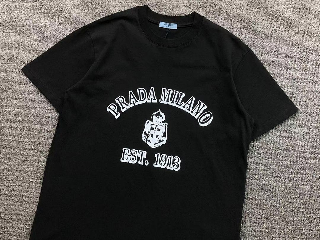 Prada 128 P⭐A⭐A T-SHIRT 3203053221 (Im 170Cm 60Kg I Wear Size S In The Phot) - Image 12