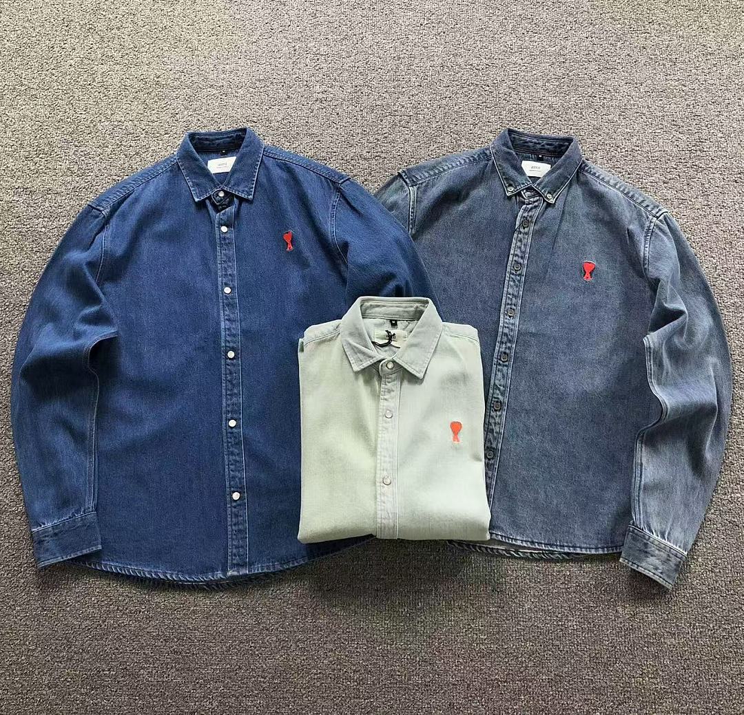 AMI 178 AMI SHIRT 4206010277 (Im 170Cm 60Kg I Wear Size M In The Phot)