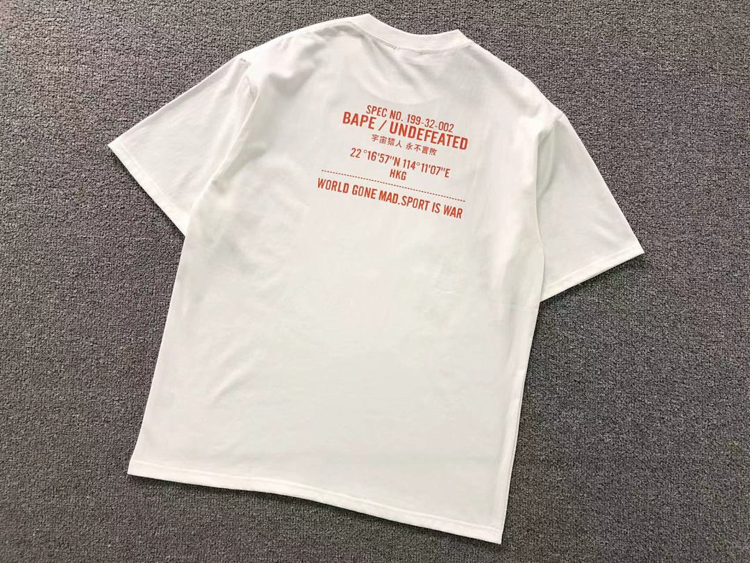Bape 78 BAPE UNDEFEATED T-SHIRT 4204132198 (Im 170Cm 60Kg I Wear Size L In The Phot) - Image 16
