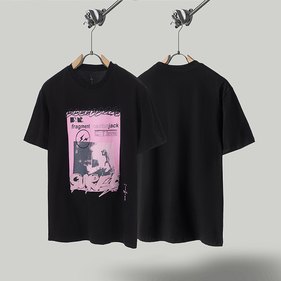 Travis Scott 85 TRAVIS SCOTT CACTUS JACK × FRAGMENT DESIGN T-SHIRT - Image 14