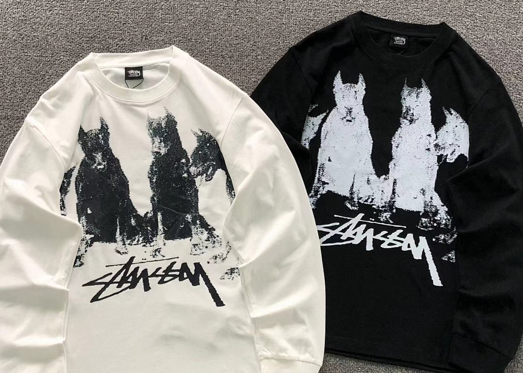 Stussy 158 STUSSY LONG SLEEVEDD 22041326001 (Im 170Cm 60Kg I Wear Size M In The Phot) - Image 6