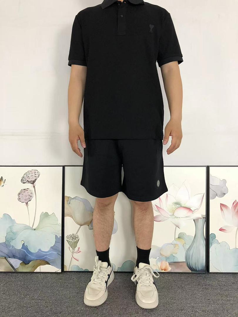 AMI 98 AMI POLO 3203160217 (Im 170Cm 60Kg I Wear Size S In The Phot) - Image 3