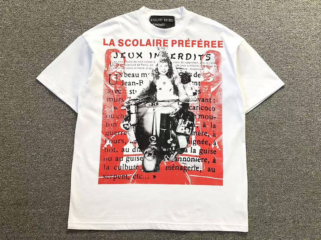 Chanel 88 ENFANTS RICHES DEPRIMES T-SHIRT 5122423162 (Im 170Cm 60Kg I Wear Size M In The Phot) - Image 5