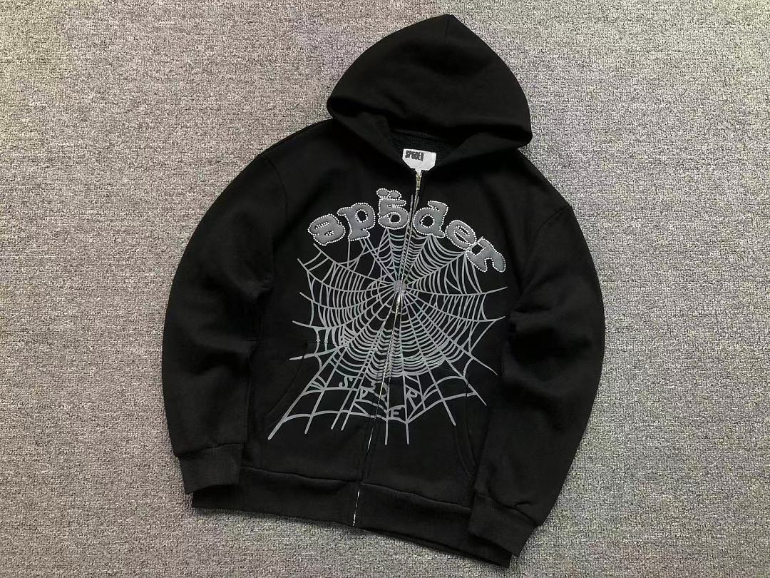 Sp5der TROUSERS 185 SP5DER HOODIE - Image 9