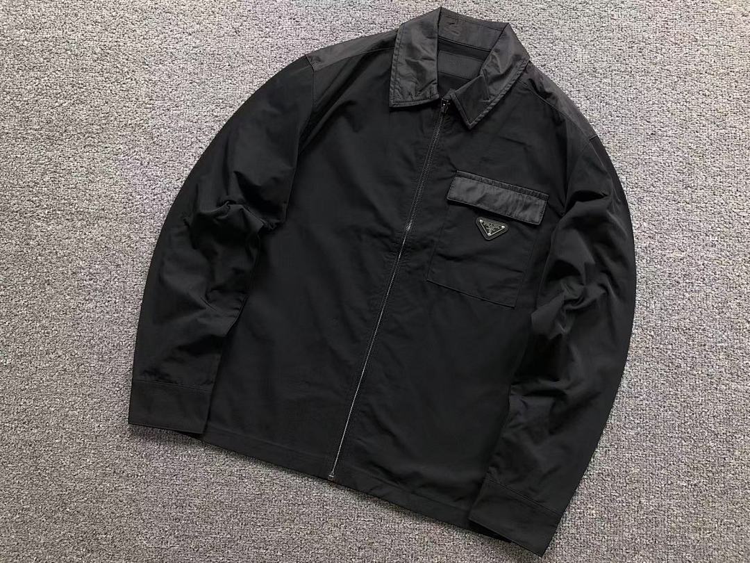 Prada 328 P⭐A⭐A JACKET 217110109 (Im 170Cm 60Kg I Wear Size S In The Phot) - Image 6