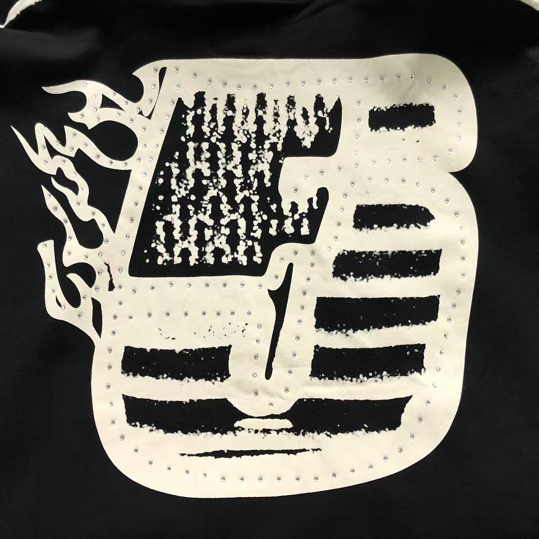 Sp5der TROUSERS SP5DER HOODIE 22081329125 (Im 170Cm 60Kg I Wear Size S In The Phot) - Image 14