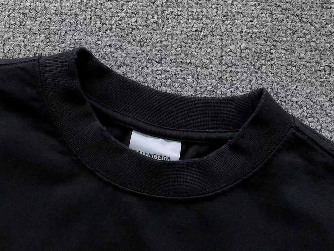 Balenciaga 128 B⭐L⭐⭐⭐IA⭐A T-SHIRT 42060509163 (Im 170Cm 60Kg I Wear Size XS In The Phot) - Image 10