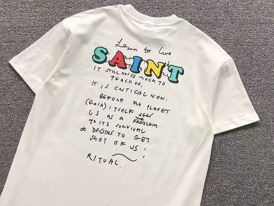 Chanel 113 SAINT MICHAEL T-SHIRT 3206185517 (Im 170Cm 60Kg I Wear Size S In The Phot) - Image 7