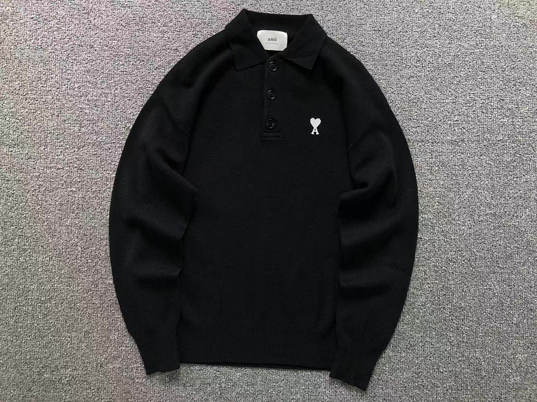 AMI 115 AMI SWEATER 510180788 (Im 170Cm 60Kg I Wear Size S In The Phot) - Image 33