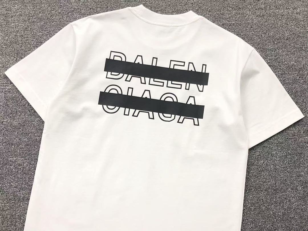Balenciaga 108 B⭐L⭐⭐⭐IA⭐A T-SHIRT 411142121 (Im 170Cm 57Kg I Wear Size M In The Phot) - Image 11