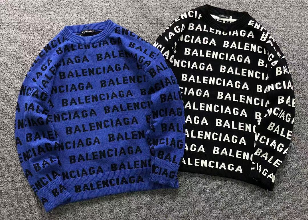 Balenciaga 138 B⭐L⭐⭐⭐IA⭐A SWEATER 41101325146 (Im 170Cm 60Kg I Wear Size M In The Phot) - Image 5