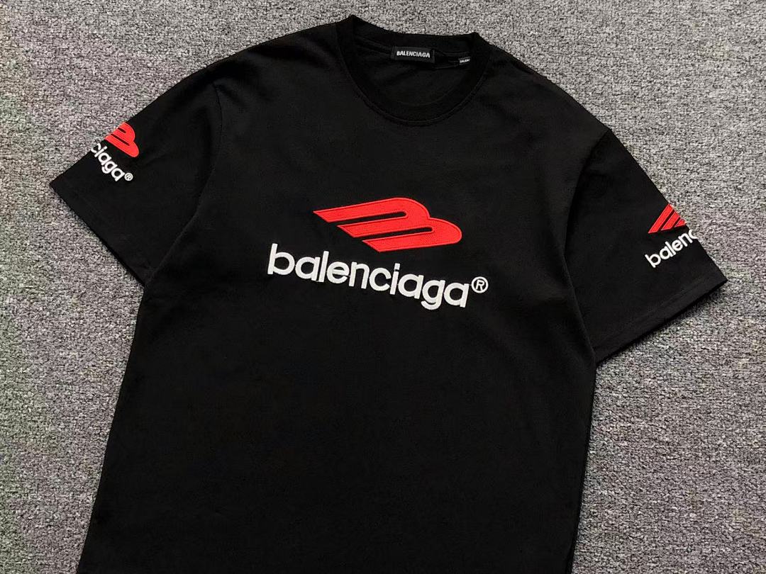 Balenciaga 115 B⭐L⭐⭐⭐IA⭐A T-SHIRT 5111415147 (Im 170Cm 60Kg I Wear Size M In The Phot) - Image 12