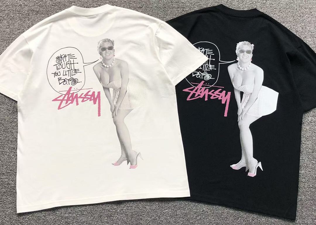 Stussy 78 STUSSY T-SHIRT 571221123 (Im 170Cm 60Kg I Wear Size L In The Phot) - Image 6