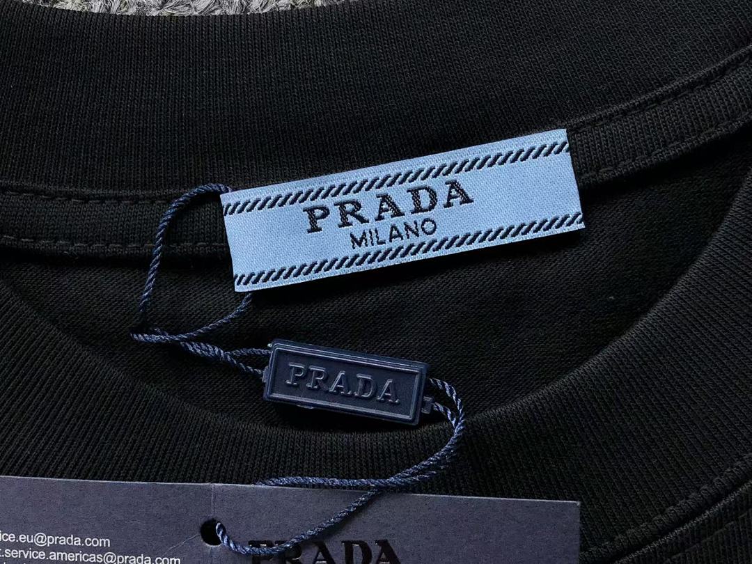 Prada 108 P⭐A⭐A T-SHIRT 411132421 (Im 170Cm 57Kg I Wear Size M In The Phot) - Image 22