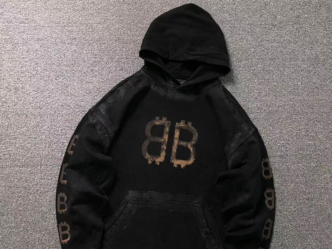 Balenciaga 228 B⭐L⭐⭐⭐IA⭐A HOODIE 4122719163 (Im 170Cm 60Kg I Wear Size XS In The Phot) - Image 12