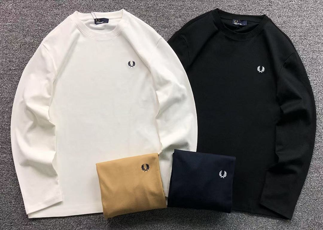 Fred Perry 95 FRED PERRY LONG SLEEVED 3108072403 (Im 170Cm 60Kg I Wear Size L In The Phot) - Image 5