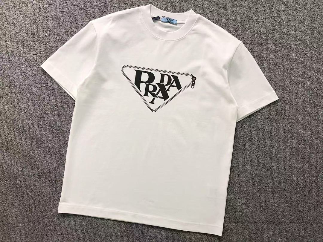 Prada 118 P⭐A⭐A T-SHIRT 5212410147 (Im 170Cm 60Kg I Wear Size M In The Phot) - Image 7