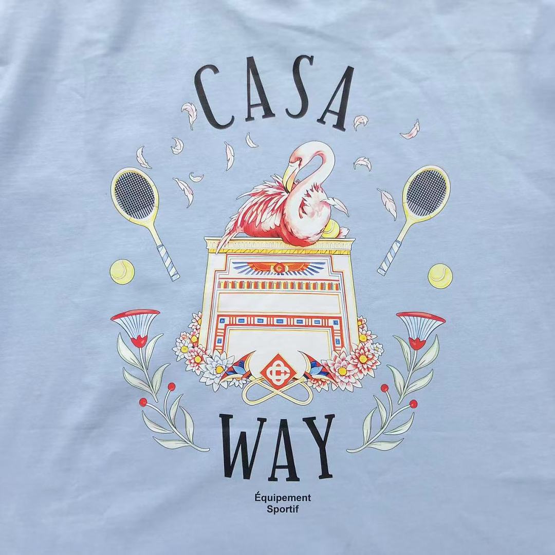 Casablanca 105 CASABLANCA T-SHIRT 52071808127 (Im 170Cm 60Kg I Wear Size L In The Phot) - Image 18